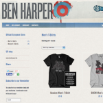Ben Harper merchandise